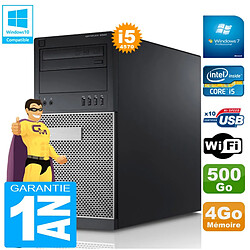 PC Tour DELL 9020 Core I5-4570 Ram 4Go Disque 500 Go Graveur DVD Wifi W7 · Occasion 