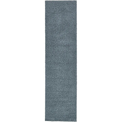 Hadorn Tapis shaggy 305x79 Bleu Luzern 