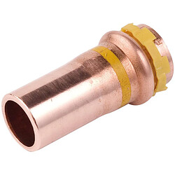 réduction à sertir - pour tube cuivre - gaz - mâle / femelle - diamètre 28 - 22 mm - comap 5243vg2822 