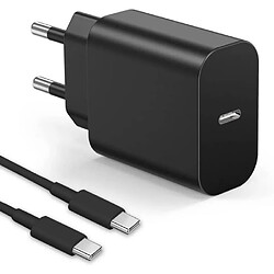 Chargeur Rapide 25W Compatible Avec Samsung, Adaptateur Secteur Usb C Pour Samsung Galaxy S22 Ultra-S21 Plus-Note 20 Ultra-S2[H1178]