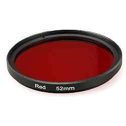 Wewoo Filtre rouge pour GoPro HERO 4 / 3+ 52mm rond cercle couleur UV de lentille