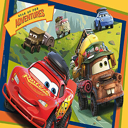 Avis Lisciani - Disney Puzzle Cars - 2 Maxi Puzzles de 12 Pièces - Double Face - Verso A Colorier - Jeu Educatif - A partir de 3 ans