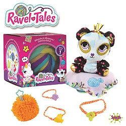 Splash-Toys Ravel Tales - Boule de laine et peluche surprise a personnaliser + accessoires - modele aléatoire