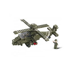 Briques Compatibles Lego - Construction - Armée - Hélicoptere De Combat - Sluban