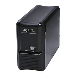 LogiLink Boîtier externe RAID, pour 2 disques durs 3,5' SATA ()