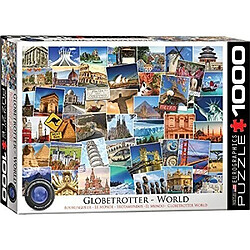 Eurographics World globetrotter Jigsaw Puzzle (1000 piAces) 