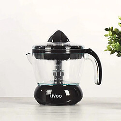 Avis Livoo Cafetière électrique NOIRE 6 TASSES 600W Fonction Maintien au chaud + Presse fruit Agrumes Electrique Noir 700ml