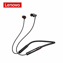 Écouteurs Bluetooth Sans Fil D'Origine Lenovo He05Pro Tour De Cou Avec Micro Facile À Contrôler Ipx5 Sport Écouteurs Étanches Noir