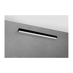 Luminaire Center Applique murale Pinne Aluminium Noir 1 ampoule 5,3cm Matériau : AluminiumColoris : NoirNombre d'ampoules : 1Type d'ampoule : LED intégréPuissance Max en Watts (W) : 22Ampoules incluses : OuiIP20Hauteur en Cm : 5,3Largeur