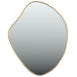 Maison Chic Miroir mural | Miroir Décoration pour Maison Salle de Bain Doré 50x40 cm -GKD69402