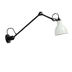 Universal Applique moderne simple vintage nordique balançoire télescopique applique double étage salon chambre lit éclairage luminaire (grand blanc) 