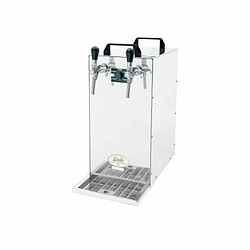 ich-zapfe Tireuse a biere Kontakt 155 machine a biere, pompe a biere 2 lignes, 160 litres/h, Green Line 