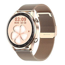 Avis Yonis Montre Connectée Femme Or IP67 Bluetooth Santé