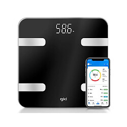 Pèse personne avec Bluetooth Noir GKL FITBLUE 300