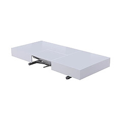 Acheter Inside 75 Table relevable extensible HARIE laquée blanc