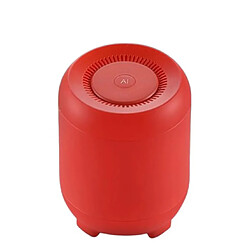 Yonis Enceinte Bluetooth HiFi Qualité Sonore AI Enceinte Bluetooth Audio HiFi Qualité Sonore AI Interaction Vocale Batterie Longue Durée Rouge YONIS