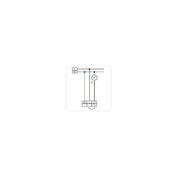 Beg détecteur de présence - couloir - 2 x 10 mètres - axial - saillie - b.e.g 92270