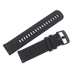 vhbw bracelet compatible avec Garmin Forerunner 745 montre connectée - 12,1 + 9,2 cm silicone noir