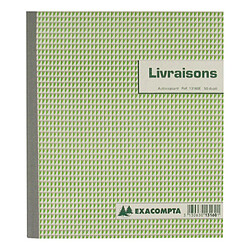 Cahier de livraison Manifold Exacompta autocopiant 21 x 18 cm 50 pages double exemplaires