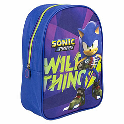 Cartable Sonic Bleu 24,5 x 10 x 29 cm 