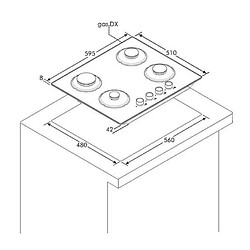 Table de cuisson