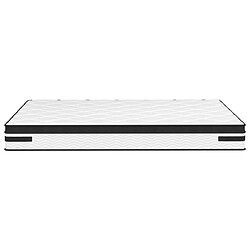 Avis vidaXL Matelas à ressorts ensachés moyen plus 160x200 cm