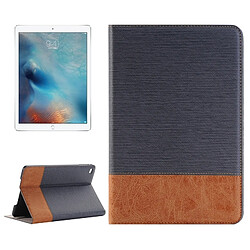 Wewoo Smart Cover gris pour iPad Pro 12.9 pouces cartes et portefeuille en cuir à rabat peau de mouton horizontale avec support fentes