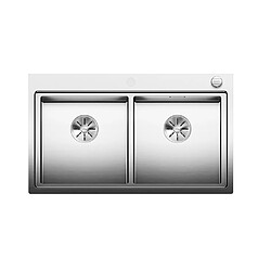 Evier à encastrer 80cm inox - 516093 - BLANCO