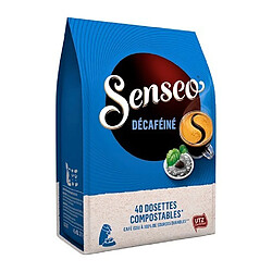 Café décaféiné Maison du café SENSEO - Paquet de 40 dosettes 