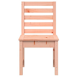 Acheter Maison Chic Lot de 2 Chaises de jardin,Fauteuil d'extérieur 40,5x48x91,5 cm bois massif de douglas -MN99105