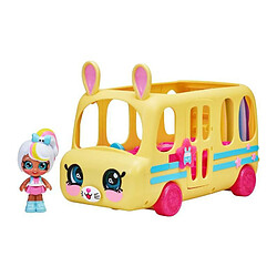 Moose Toys KINDI KIDS Bus et 1 Poupée Mini Kindi 9 cm Pour Enfant