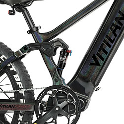 Vitilan T7 Vélo électrique de montagne, 26 * 4,0 pouces CST Fat Tires 750W Moteur Bafang Batterie 48V 20Ah- Couleur mixte pas cher