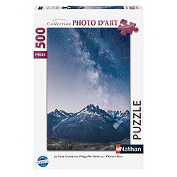 Nathan Puzzle 500 p la voie lactée sur l?aiguille verte