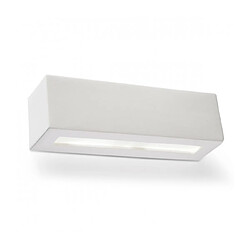 Luminaire Center Applique murale VEGA céramique/verre blanc 1 ampoule Matériau : céramique/verre  Coloris : blanc   Dimensions en Cm : 32 x 9 x 9  Nombre d'ampoules : 1  Type d'ampoule : E27  Puissance en Watts (W) : 60  Ampoule