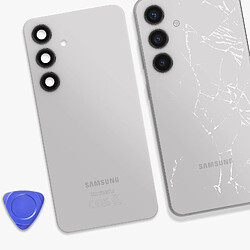 Acheter Samsung Vitre arrière Original pour Samsung Galaxy S24 Argent