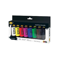 KREUL Peinture acrylique SOLO Goya Acrylic, 20 ml, set de 8 ()