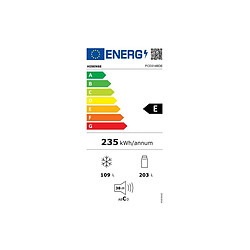 Refrigérateur combiné 312l - FCD314BDE - HISENSE