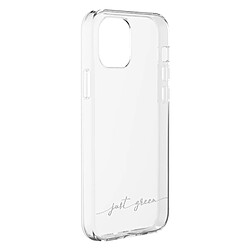 Coque iPhone 12 Mini Recyclable Just Green Transparent