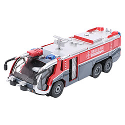 Camion de pompier de simulation Camion de Pompier Véhicule Jouet de Voiture Plastique Jeu Educatif Cadeau pour Enfant 1/50