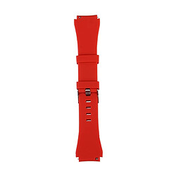 Wewoo Bracelet rouge pour le en silicone de montre intelligente de Samsung Gear S3 Classic, longueur: environ 22.4cm