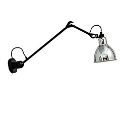 Universal Lampe murale moderne simple rétro balançoire télescopique nordique double lampes murales salon chambre lit luminaire (grand argent) 