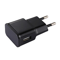 Wewoo Pour iPad, iPhone, Galaxy, Huawei, noir Xiaomi, LG, HTC et autres smartphone, appareils rechargeables 5V 2.1A Intelligent Identification USB Chargeur avec 1 m USB à Micro USB Câble de Recharge, EU Plug, pas cher