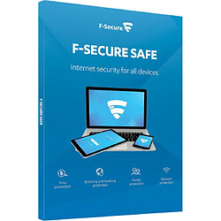 F-Secure SAFE - Licence 1 an - 3 appareils 