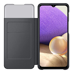 Étui Samsung Galaxy A32 5G Fenêtre Tactile S View Wallet Cover Original noir