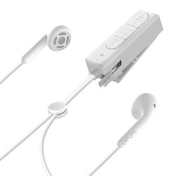 Defunc Kit piéton Bluetooth Basic Talk avec Microphone Blanc