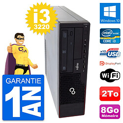 PC Fujitsu Esprimo E910 DT Intel i3-3220 RAM 8Go Disque Dur 2To Windows 10 Wifi · Occasion 