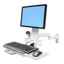 Ergotron 200 Series Combo Arm 61 cm (24"") Blanc