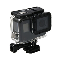 Wewoo Pour GoPro HERO6 / 5 boîtier étanche de protection + couvercle arrière creux avec boucle de base de montage et vis pas cher