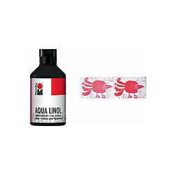 Marabu Couleur pour linogravure Aqua, jaune moyen, 250 ml () 