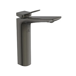 Ideal Standard Mitigeur lavabo rehaussé avec tirette et vidage Conca métal Chrome